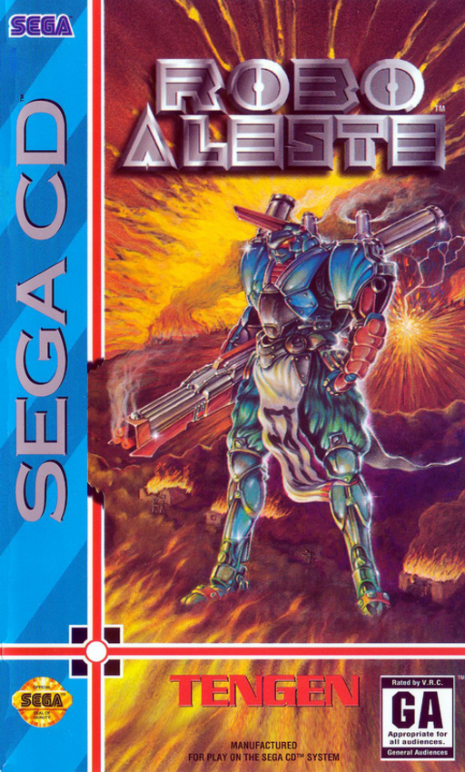 Robo Aleste (USA) Sega CD Game Cover